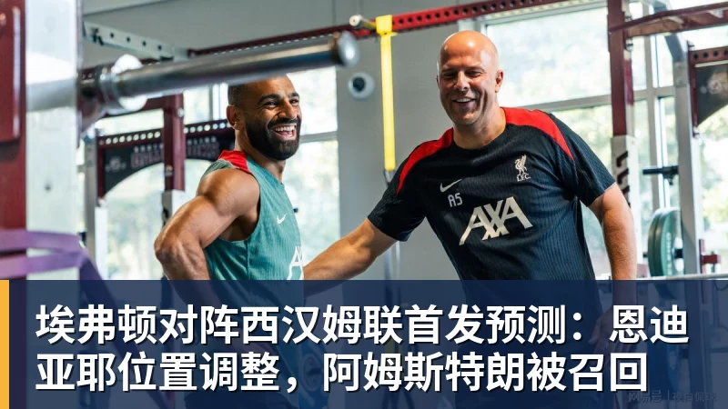 埃弗顿对阵西汉姆联首发预测：恩迪亚耶位置调整，阿姆斯特朗被召回